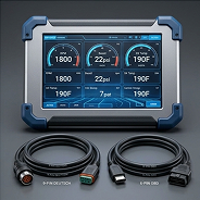 Escáner de Diagnóstico Automotriz Profesional y Escáner OBD2 para Vehículos Pesados y Pesados Heavy-Duty - Imagen 4